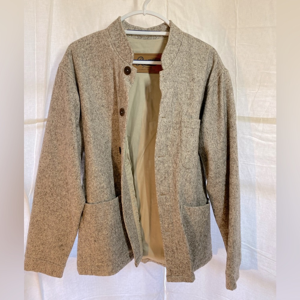 Remu wool overcoat